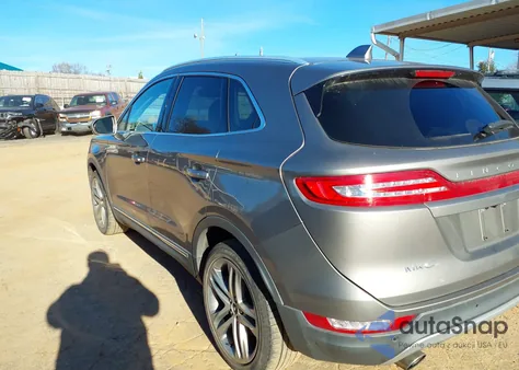 2017 Lincoln Mkc Reserve z USA, uszkodzony, nr VIN 5LMCJ3D97HUL11166